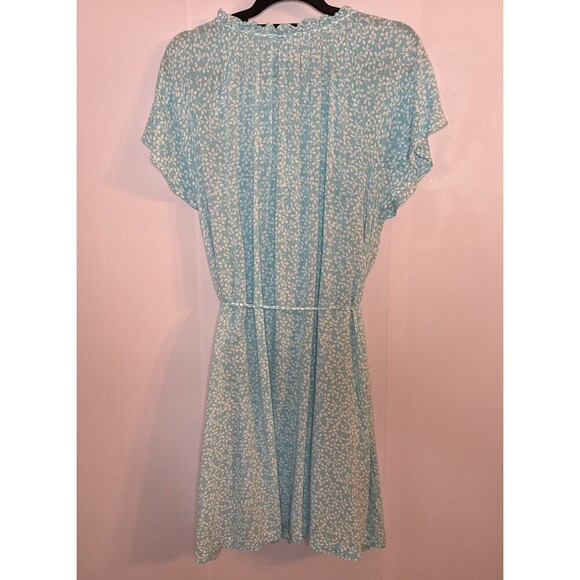 Draper James RSVP Dress XL Aquamarine Blue‎ Cottage Prairie Core Feminine Spring - Picture 9 of 9